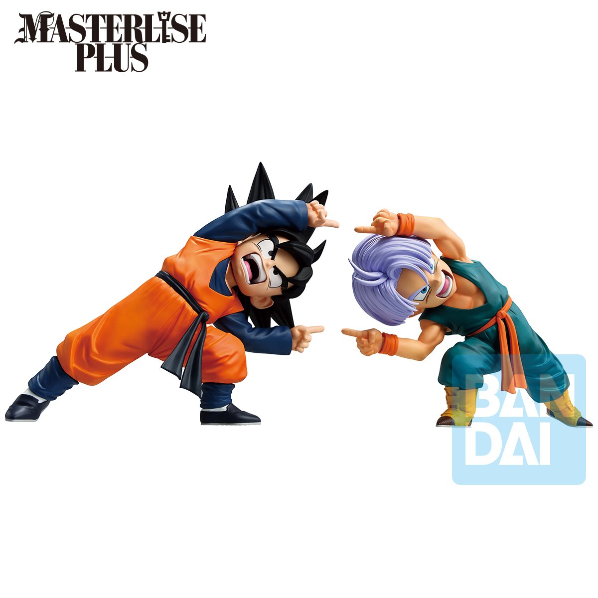 DRAGON BALL - Son Goten & Trunks - Figurine Battle 9cm - Toys Legacy Collection