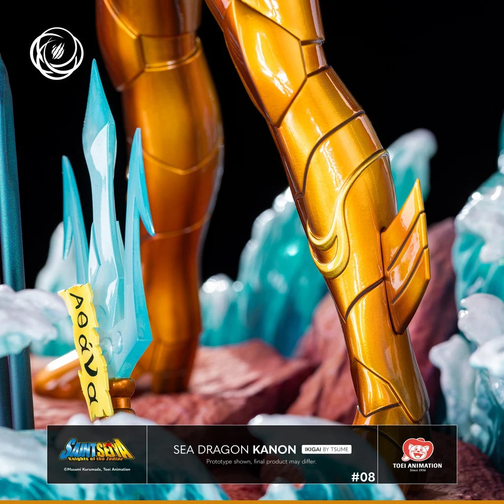 SAINT SEIYA - Sea Dragon Kanon -Statue Ikigai Résine 1/6 By Tsume 45cm - Toys Legacy Collection