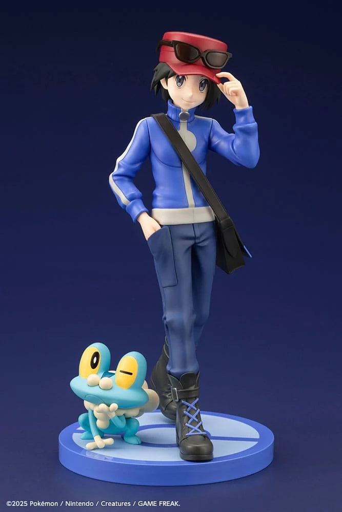 POKEMON - Kalem & Grenousse - Statuette ARTFXJ 1/8 20cm - Toys Legacy Collection