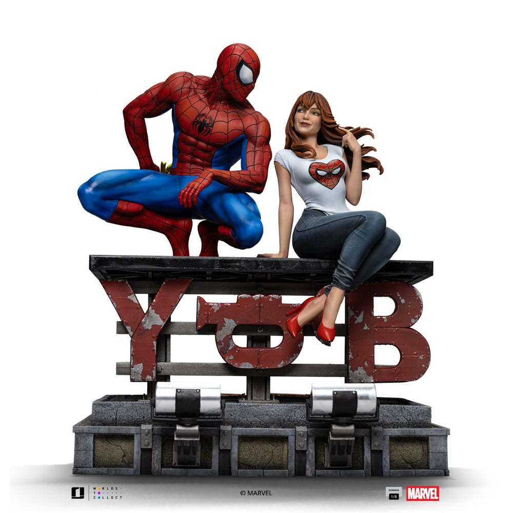 MARVEL - Spider-Man & MJ - Statuette Diorama 1/6 35cm