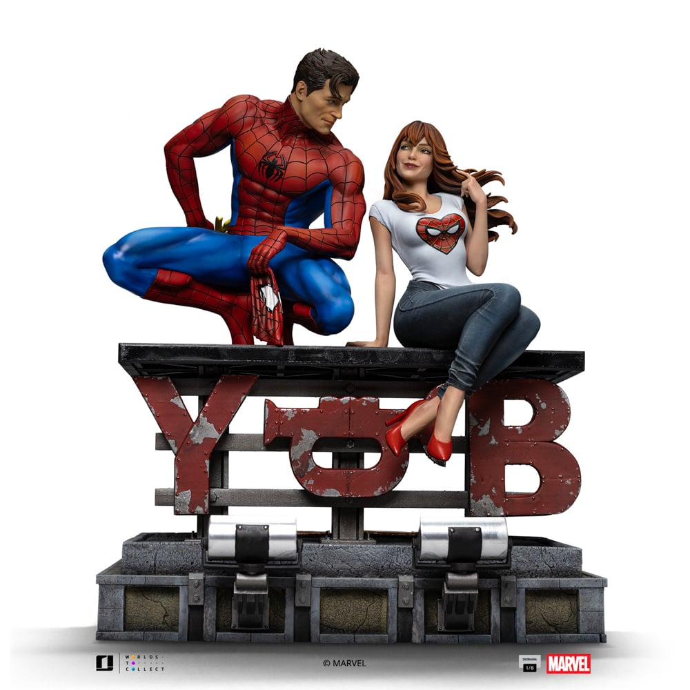 MARVEL - Spider-Man & MJ - Statuette Diorama 1/6 35cm