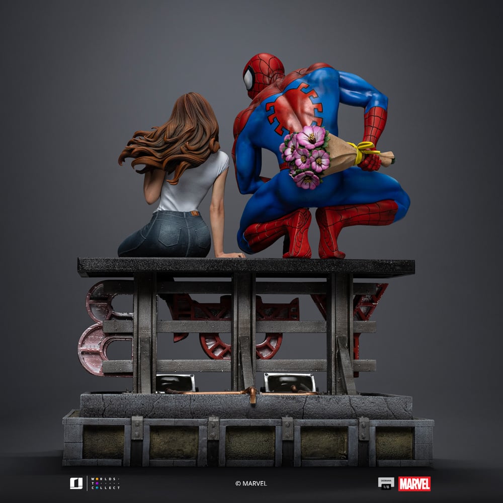 MARVEL - Spider-Man & MJ - Statuette Diorama 1/6 35cm