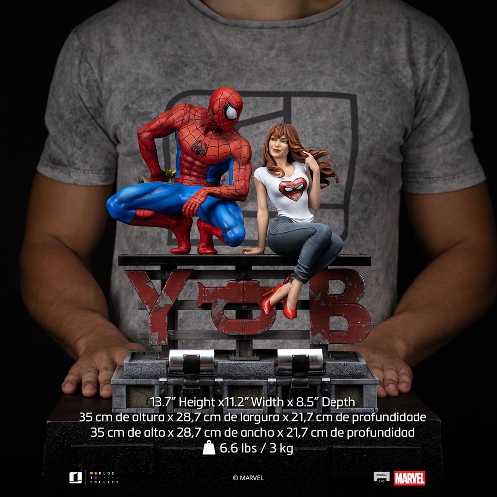 MARVEL - Spider-Man & MJ - Statuette Diorama 1/6 35cm