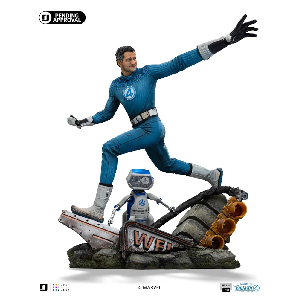 LES 4 FANTASTIQUES 2025 - Mr Fantastic - Statuette Art Scale 1/10 26cm - Toys Legacy Collection