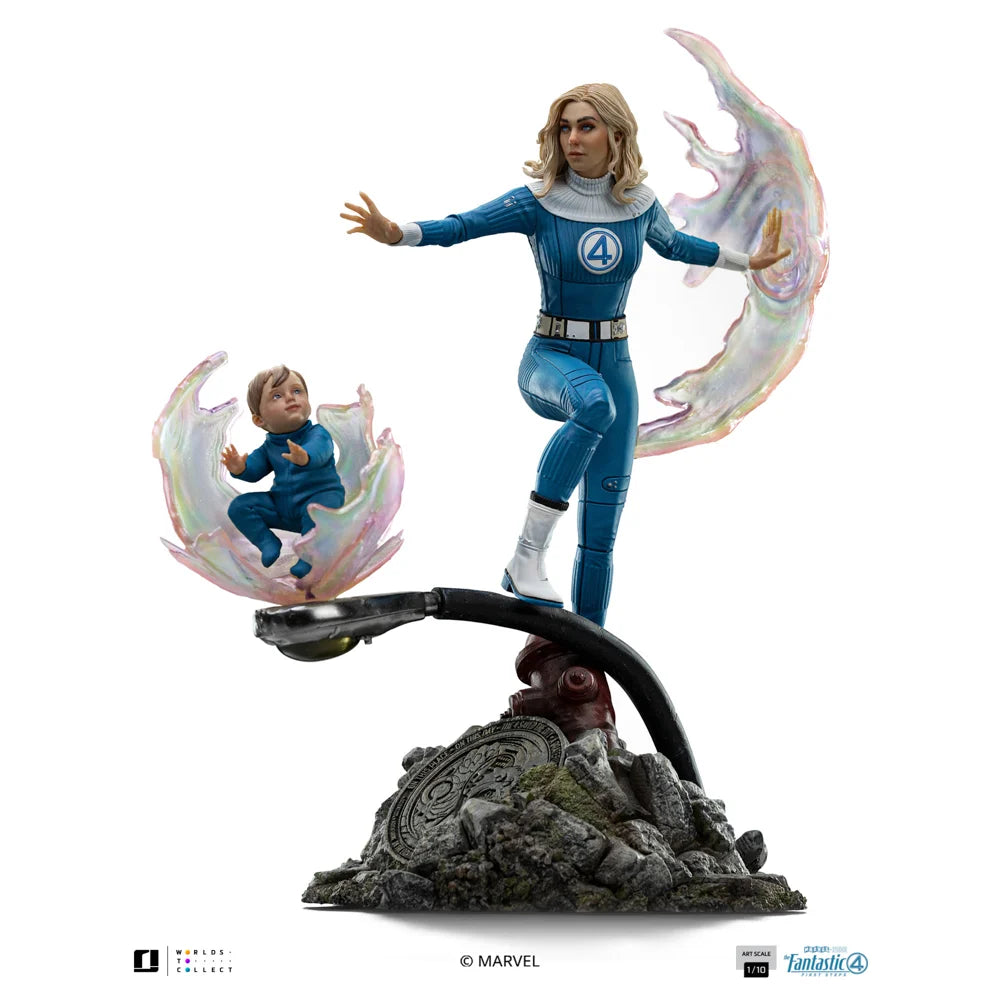 LES 4 FANTASTIQUES 2025 - Femme Invisible - Statue Art Scale 1/10 27cm - Toys Legacy Collection