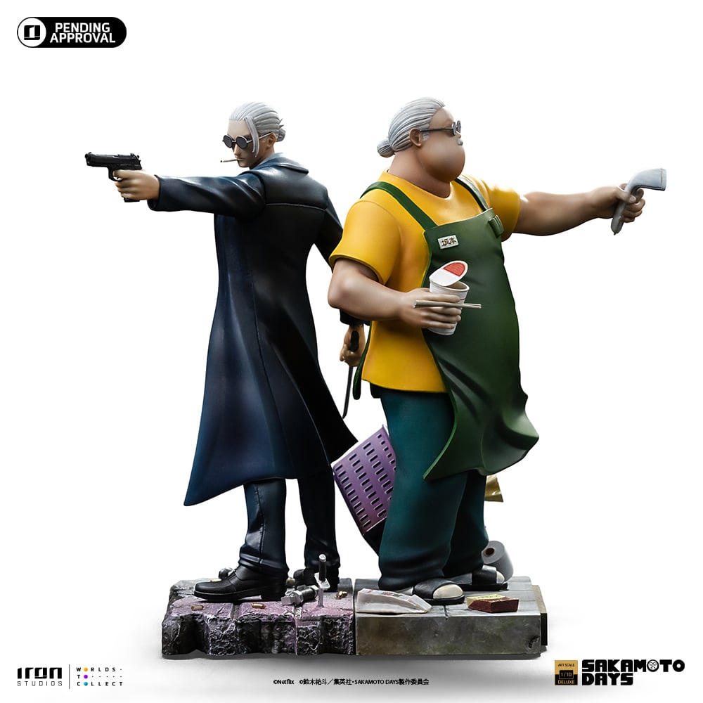 SAKAMOTO DAYS - Taro Sakamoto - Statuette Deluxe Art Scale 1/10 20.3cm - Toys Legacy Collection