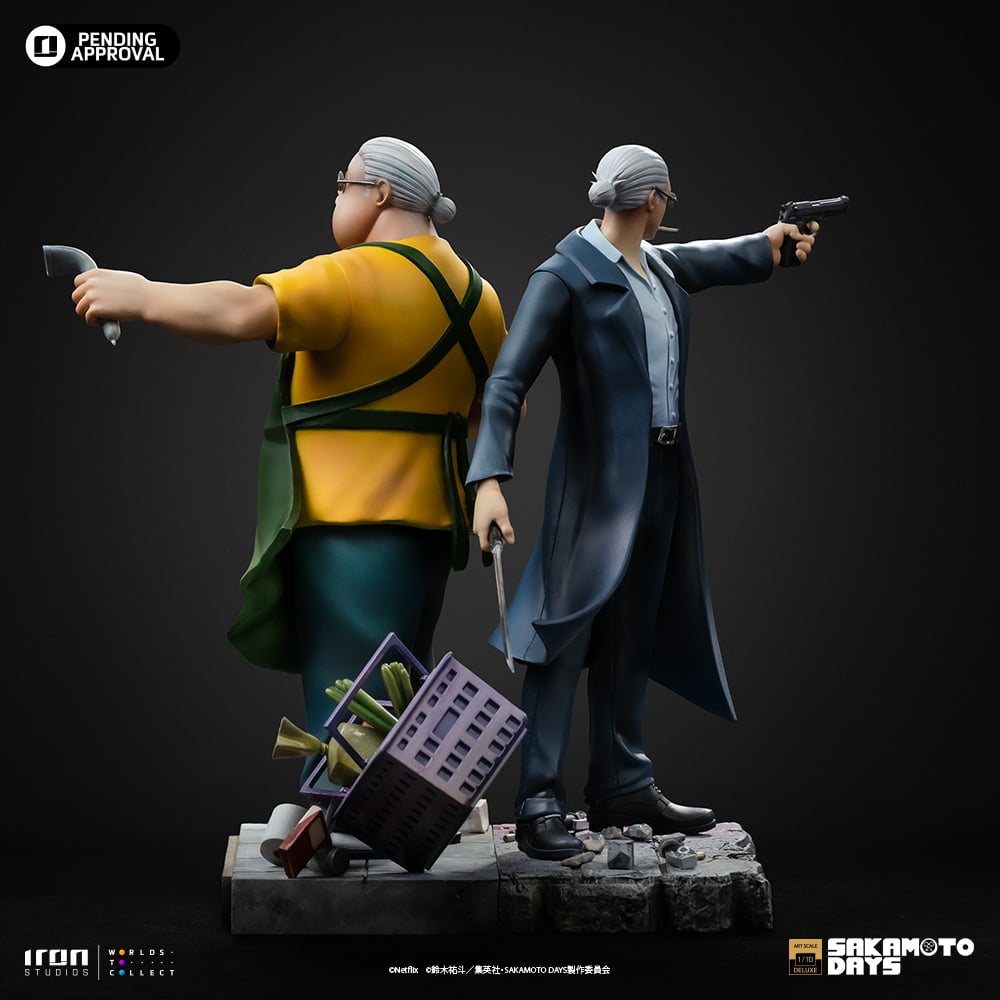 SAKAMOTO DAYS - Taro Sakamoto - Statuette Deluxe Art Scale 1/10 20.3cm - Toys Legacy Collection