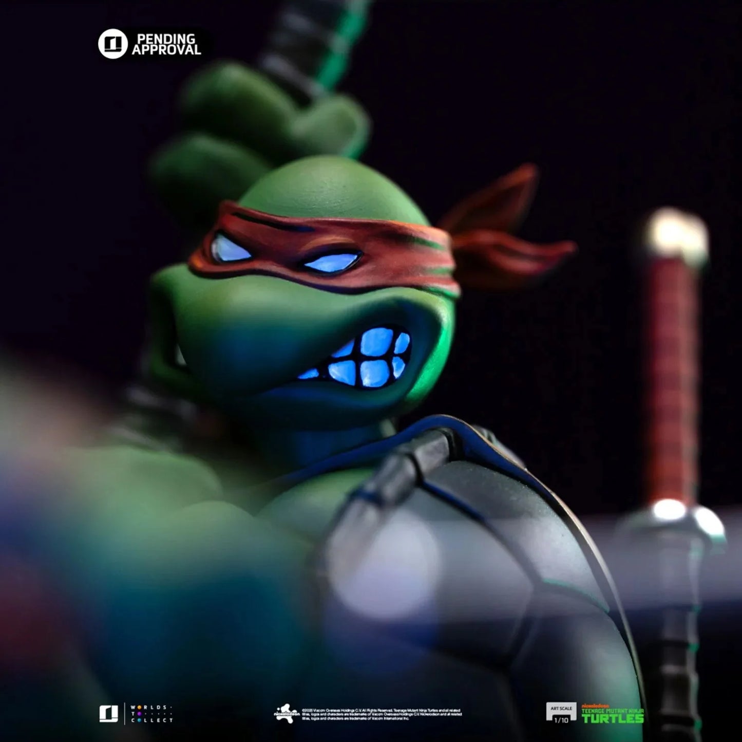 TORTUES NINJAS - TMNT 1St cover set - Statue Del. Art Scale 1/10 24cm - Toys Legacy Collection