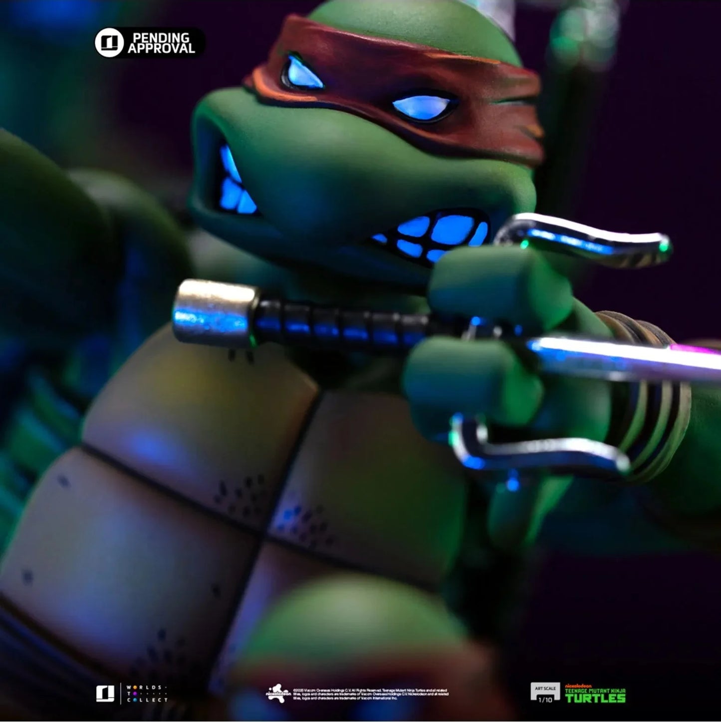 TORTUES NINJAS - TMNT 1St cover set - Statue Del. Art Scale 1/10 24cm - Toys Legacy Collection