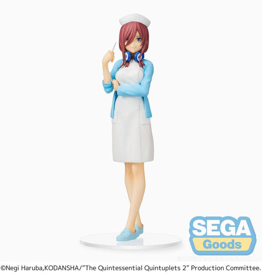 THE QUINTESSENTIAL QUINTUPLETS - Miku Nakano - Statuette 21cm - Toys Legacy Collection