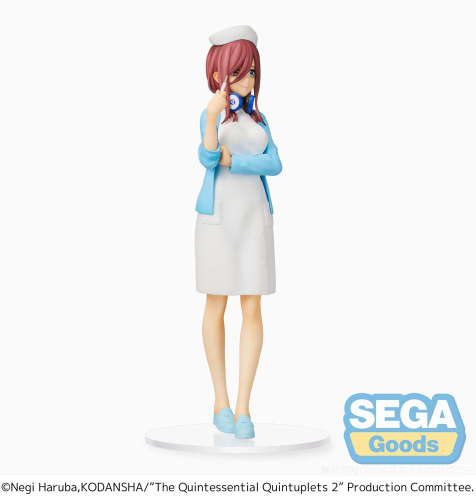 THE QUINTESSENTIAL QUINTUPLETS - Miku Nakano - Statuette 21cm - Toys Legacy Collection