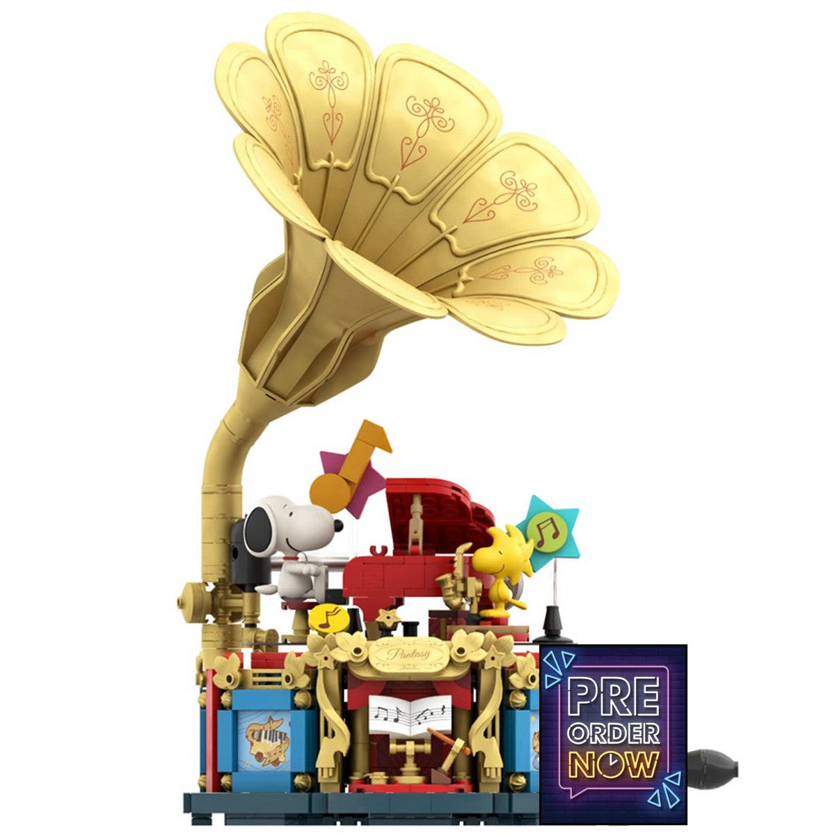 Snoopy Pantasy Snoopy's Phonograph 32cm