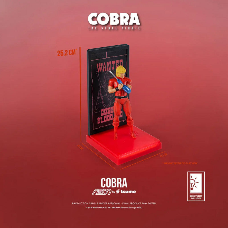 Figurine Cobra — Space Adventure Cobra (Gamme NEON par Tsume Art)