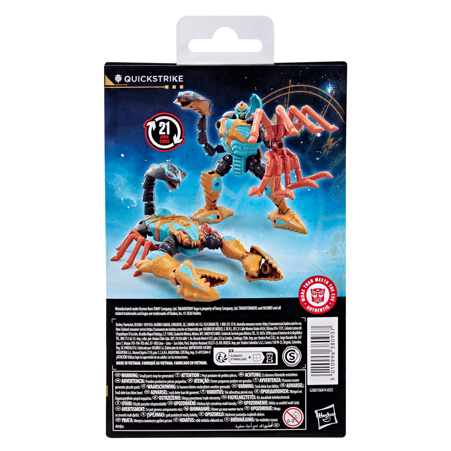 Transformers Age of the Primes Deluxe Quickstrike - Toys Legacy Collection