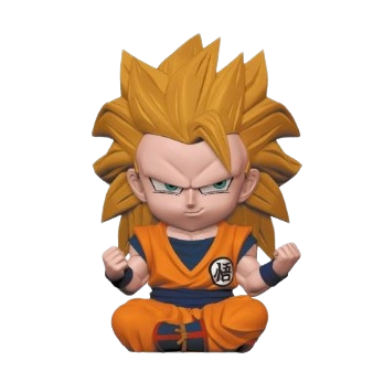 Dragon Ball Z : Son Goku Super Sayan 3 money bank