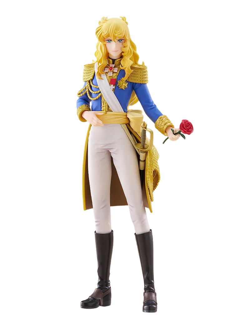Figurine Lady Oscar La Rose de Versailles de Good Smile Company, représentation détaillée de Lady Oscar François de Jarjayes.