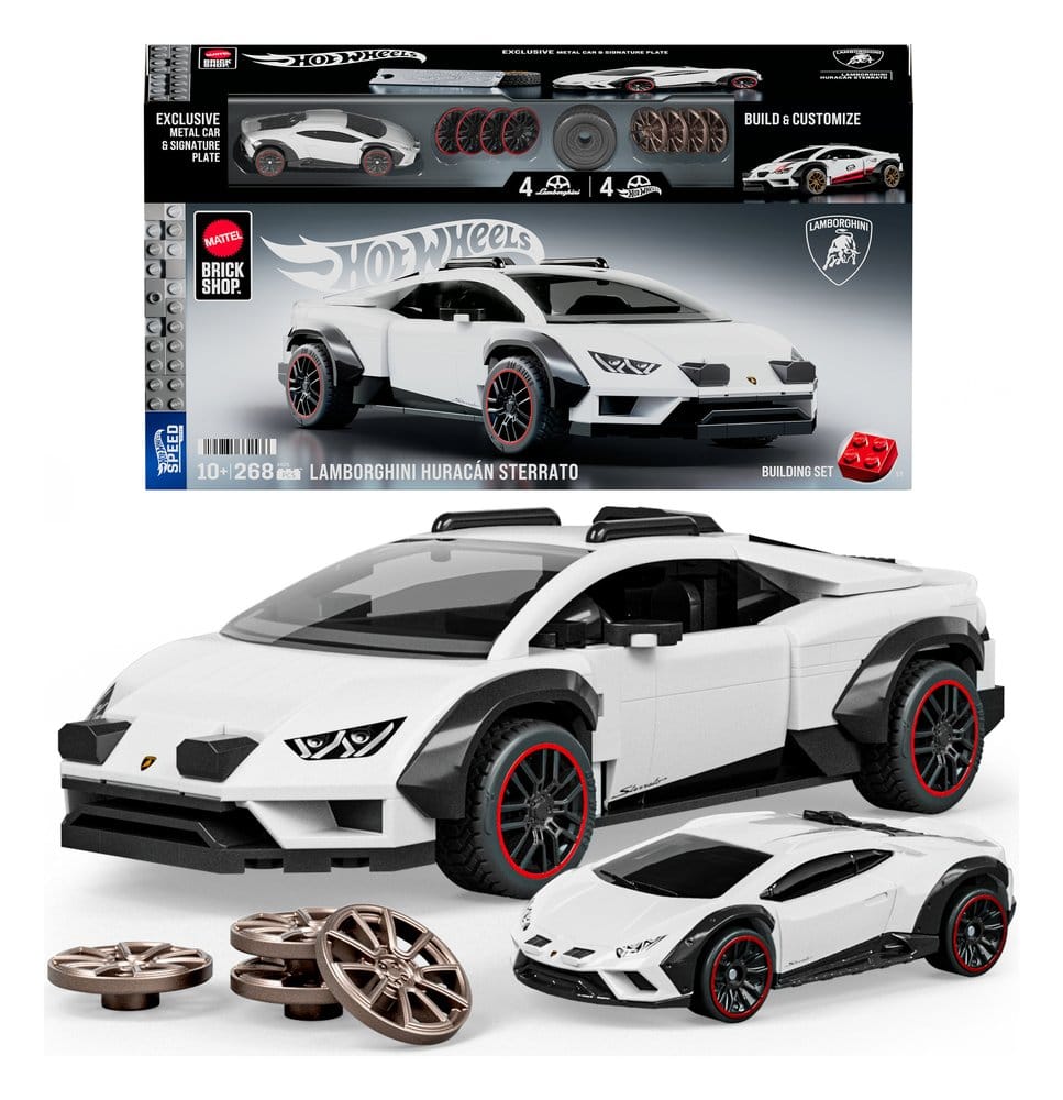 Hot Wheels Speed – Mattel Brick Shop Lamborghini Huracán Sterrato 1/32