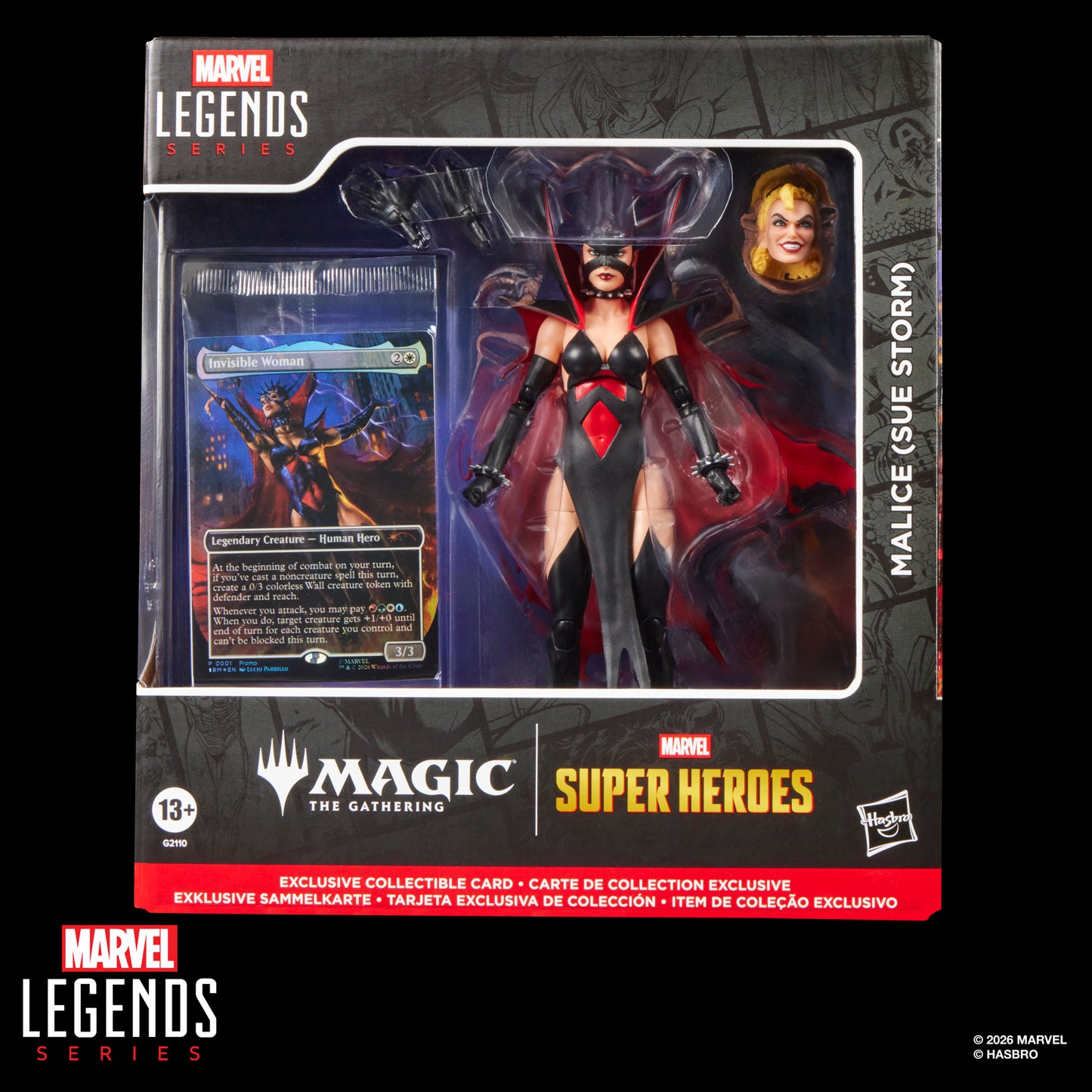 Marvel Legends Series – Marvel Super Heroes Magic: The Gathering – Malice (Sue Storm)