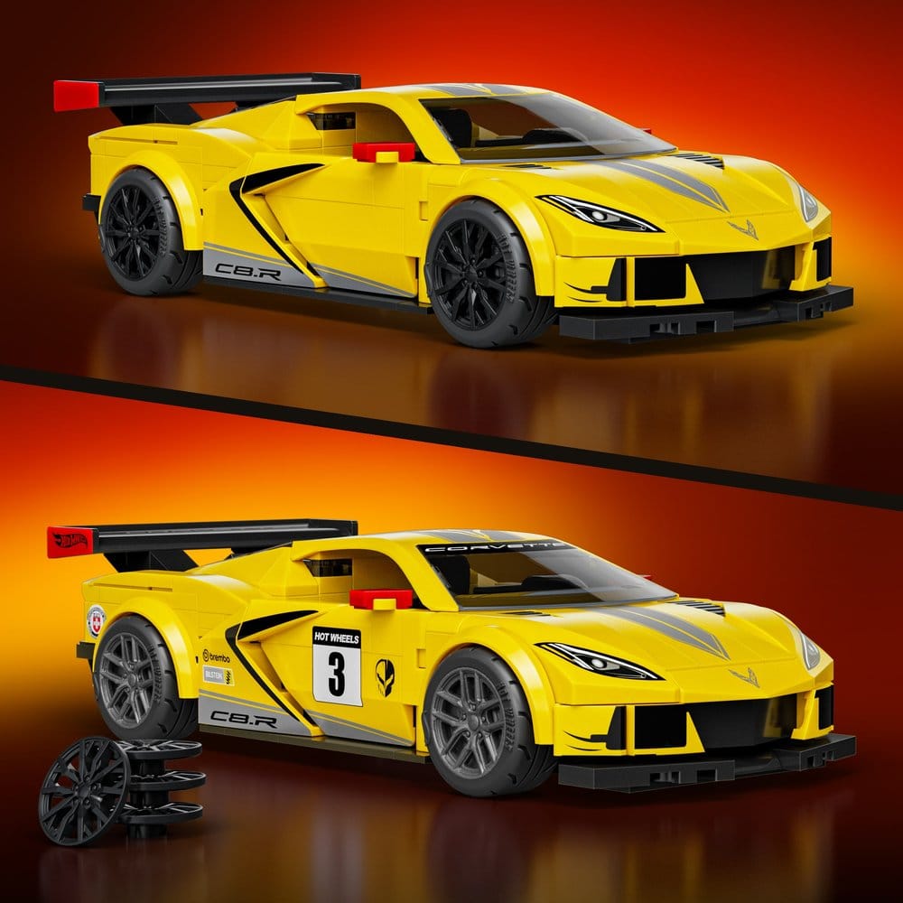 Hot Wheels Speed – Mattel Brick Shop ‘20 Corvette C8.R 1/32