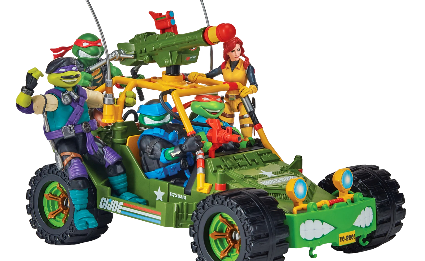 Tortues Ninja x G.I. Joe Crossover Classics véhicule A.W.E. Shell-Striker avec figurine - Toys Legacy Collection