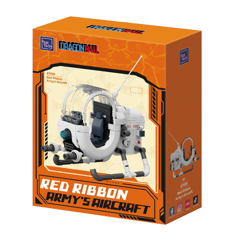 DBZ Dragon Ball Classic Ride Pantasy 87008 Red Ribbon Army Aircraft 16cm - Toys Legacy Collection