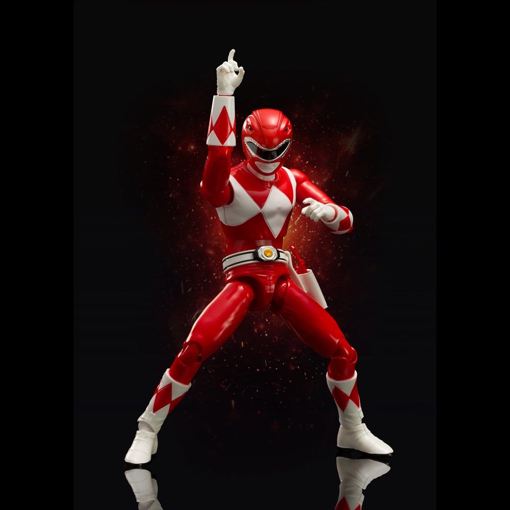 Power Rangers figurine Furai Action Red Ranger 13 cm - model kit (Copie)