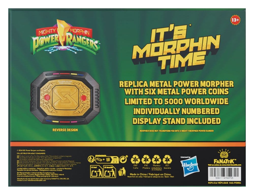 Power Rangers – Réplique Interchangeable Power Morpher – Limited Edition