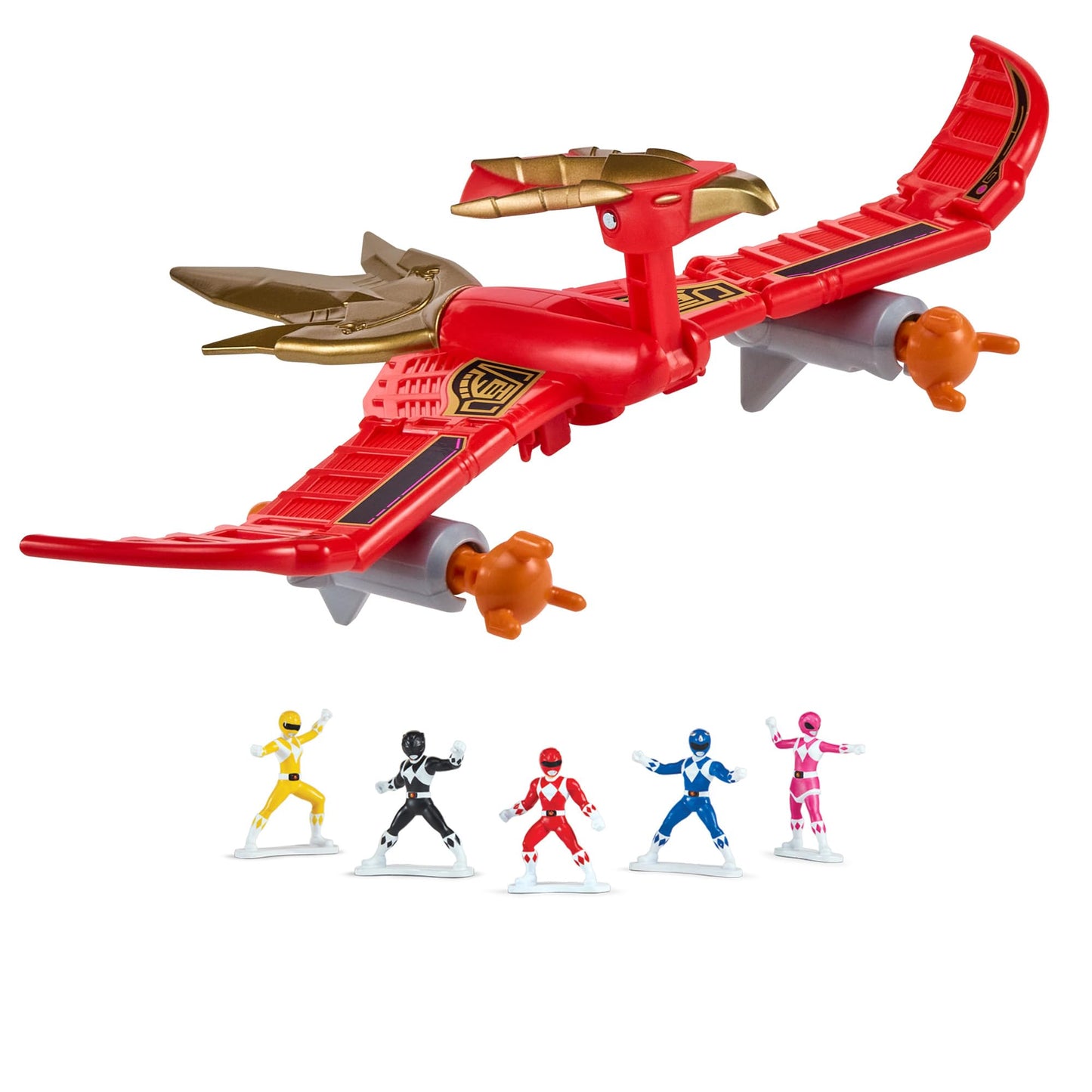 Power Rangers – Thunderzord Firebird – Figurine & Véhicule