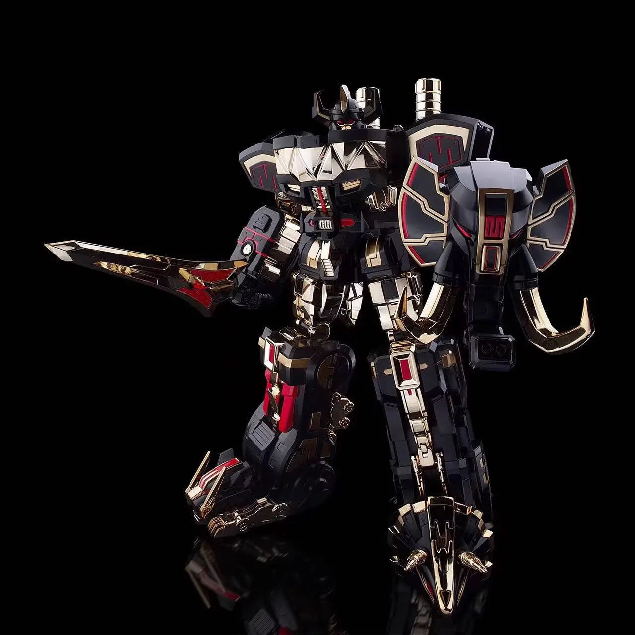 Flame Toys : POWER RANGERS Megazord BLACK LIMITED VER. model kit