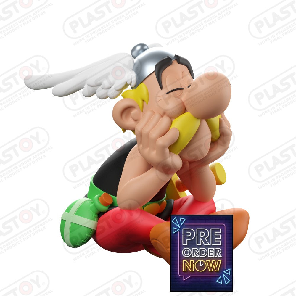 ASTERIX & OBELIX - Asterix assis - Tirelire PVC 15cm