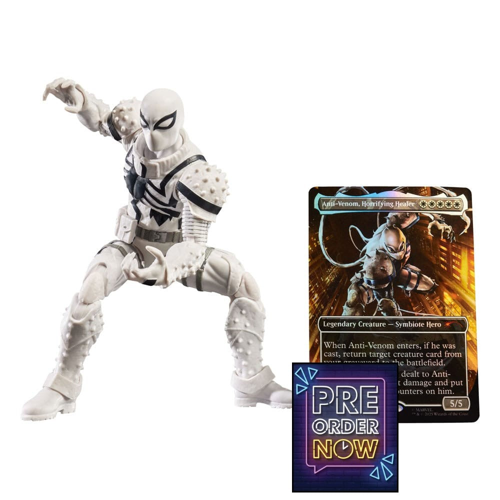 Marvel Legends Magic: The Gathering figurine Agent Anti-Venom (avec carte premium exclusive) 15 cm