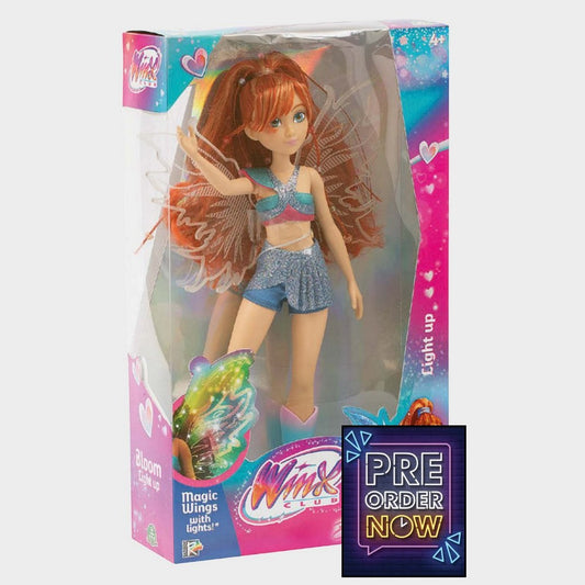 Winx - Poupée 26 cm Ailes Lumineuses - Bloom - Toys Legacy Collection