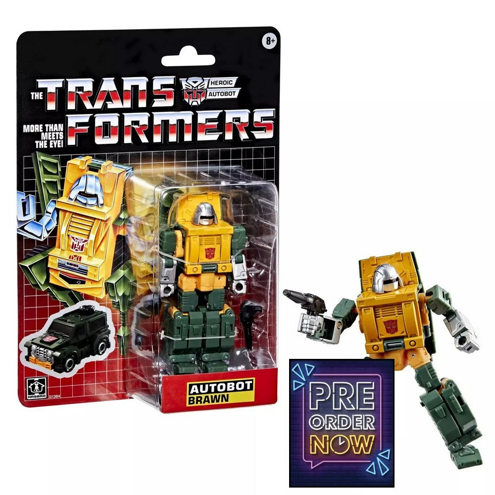TRANSFORMERS - Autobot Brawn - Figurine Retro G1 12.7cm