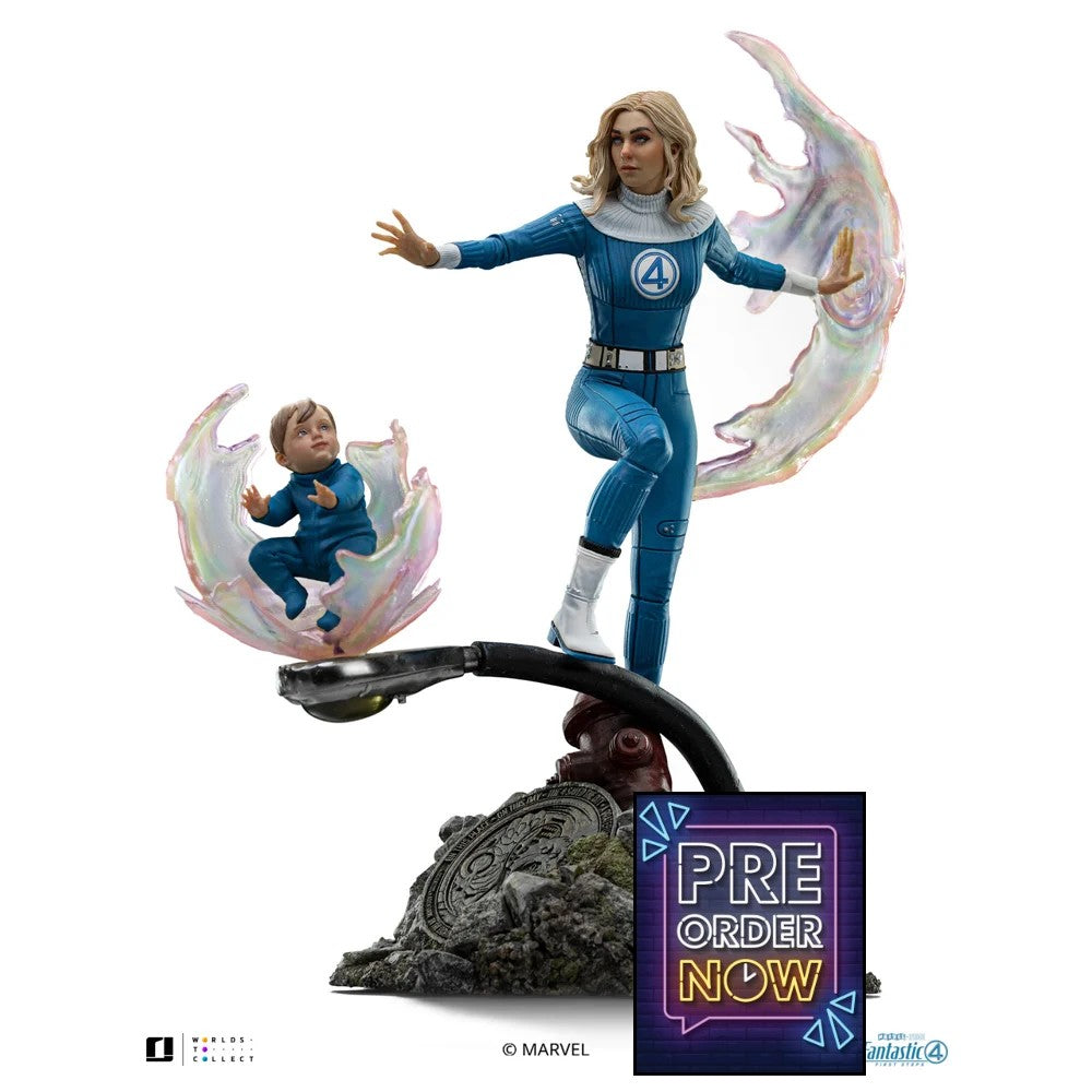 LES 4 FANTASTIQUES 2025 - Femme Invisible - Statue Art Scale 1/10 27cm - Toys Legacy Collection