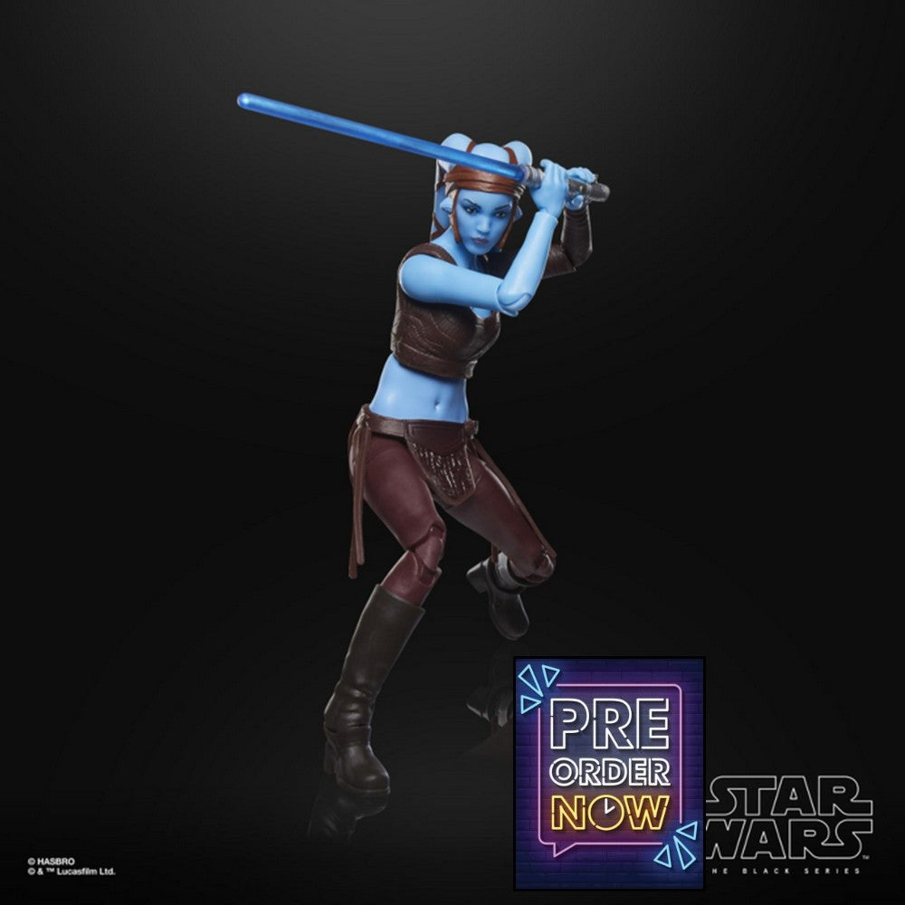 STAR WARS 3 - Aayla Secura - Figurine Black Series 15cm