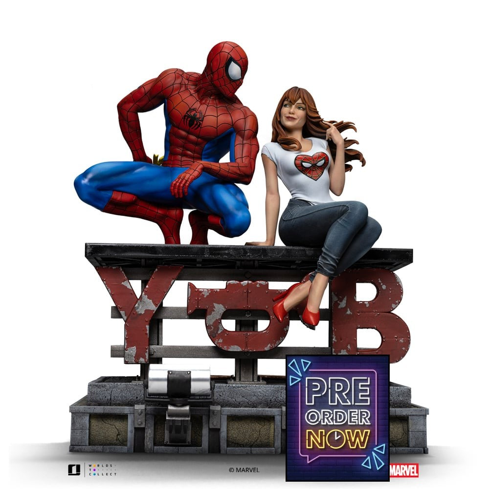 MARVEL - Spider-Man & MJ - Statuette Diorama 1/6 35cm