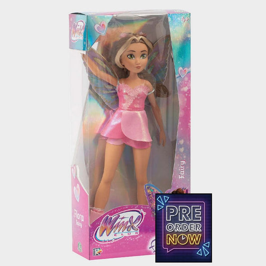 Winx - Poupée 26 cm - Modèle Fairy - Flora - Toys Legacy Collection