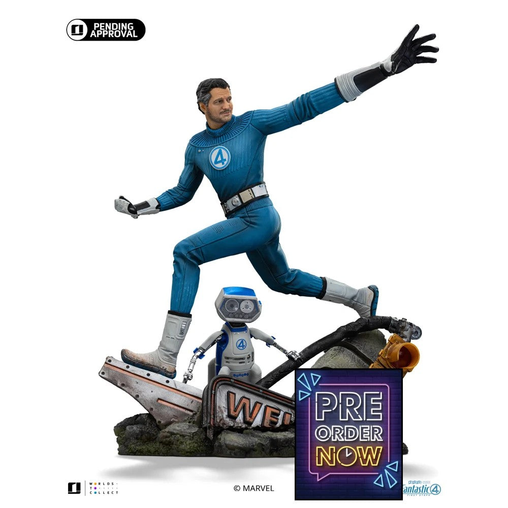 LES 4 FANTASTIQUES 2025 - Mr Fantastic - Statuette Art Scale 1/10 26cm - Toys Legacy Collection