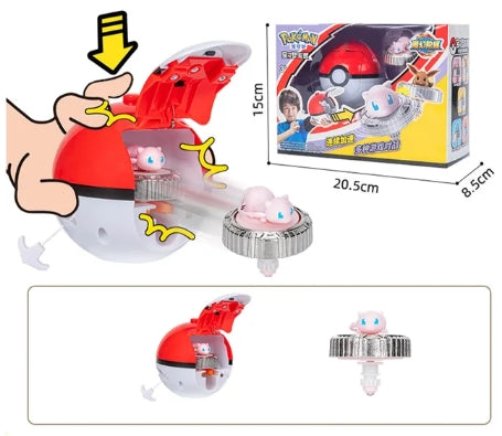 Pokémon Battle Spinner Pack mew & Poké Ball - Toys Legacy Collection