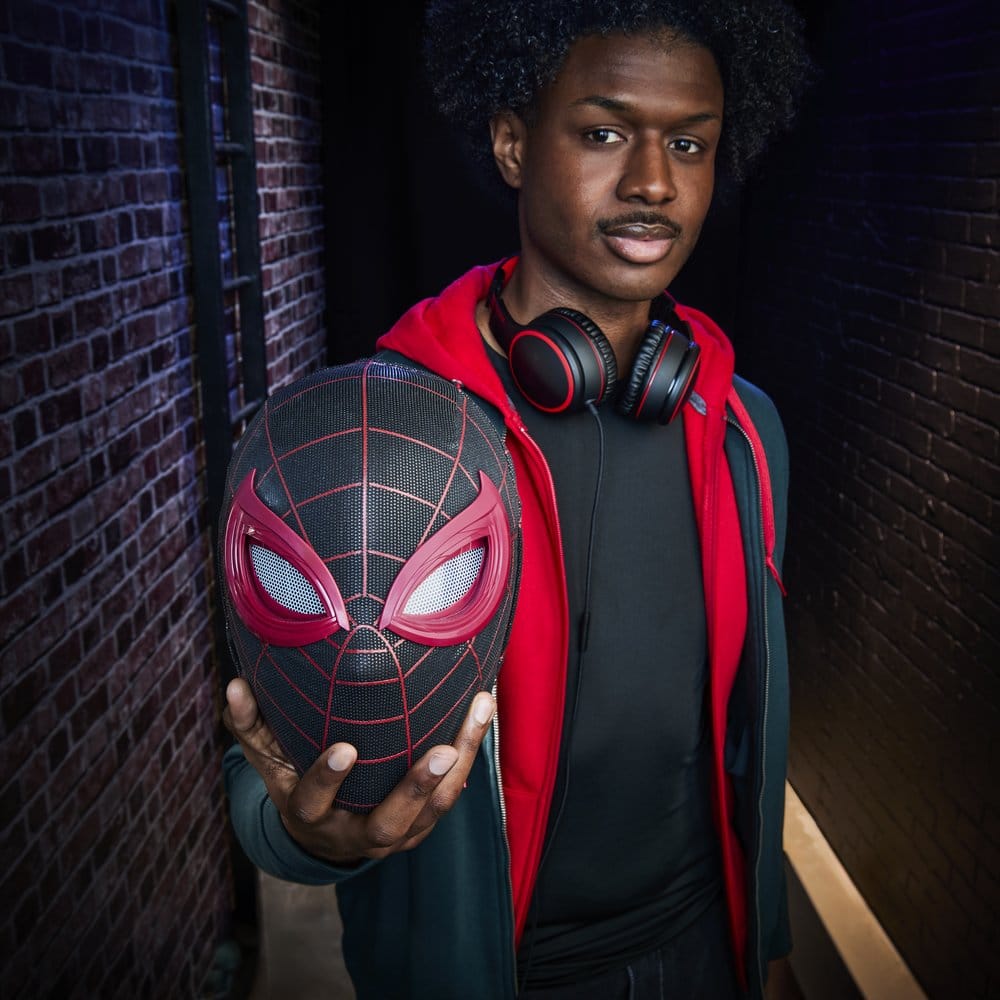 Spider-Man: Miles Morales – Marvel Legends – Masque électronique expressif 1:1
