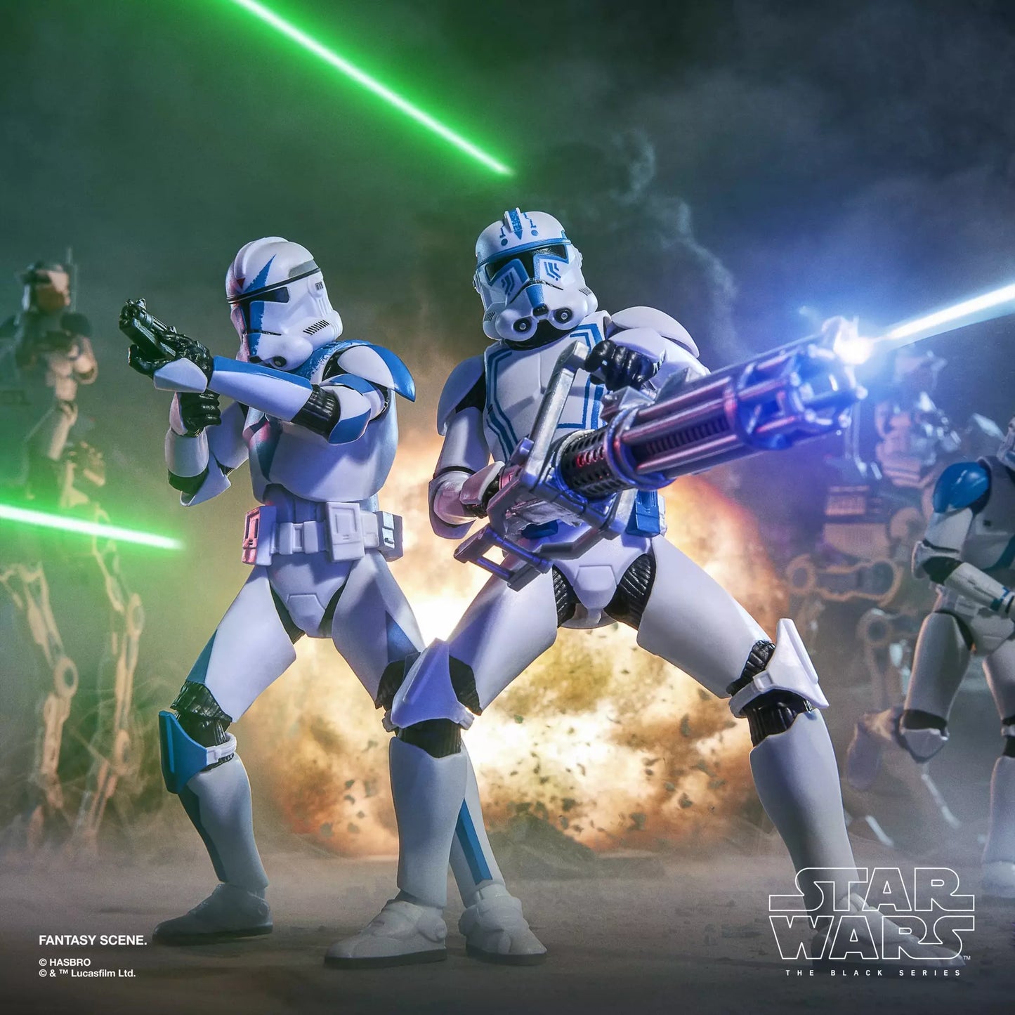 Star Wars The Black Series – Pack de 2 figurines Dogma & Hardcase – 15 cm