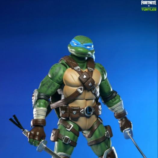 Teenage Mutant Ninja Turtles x Fortnite – Leonardo : figurine 17cm
