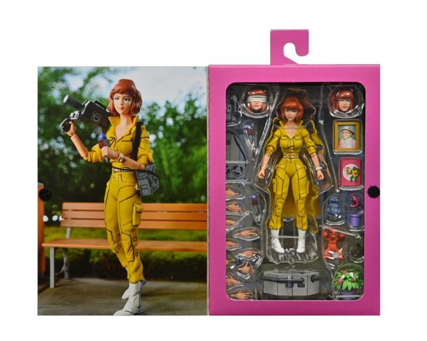 TMNT April O'neil figurine NECA - Toys Legacy Collection