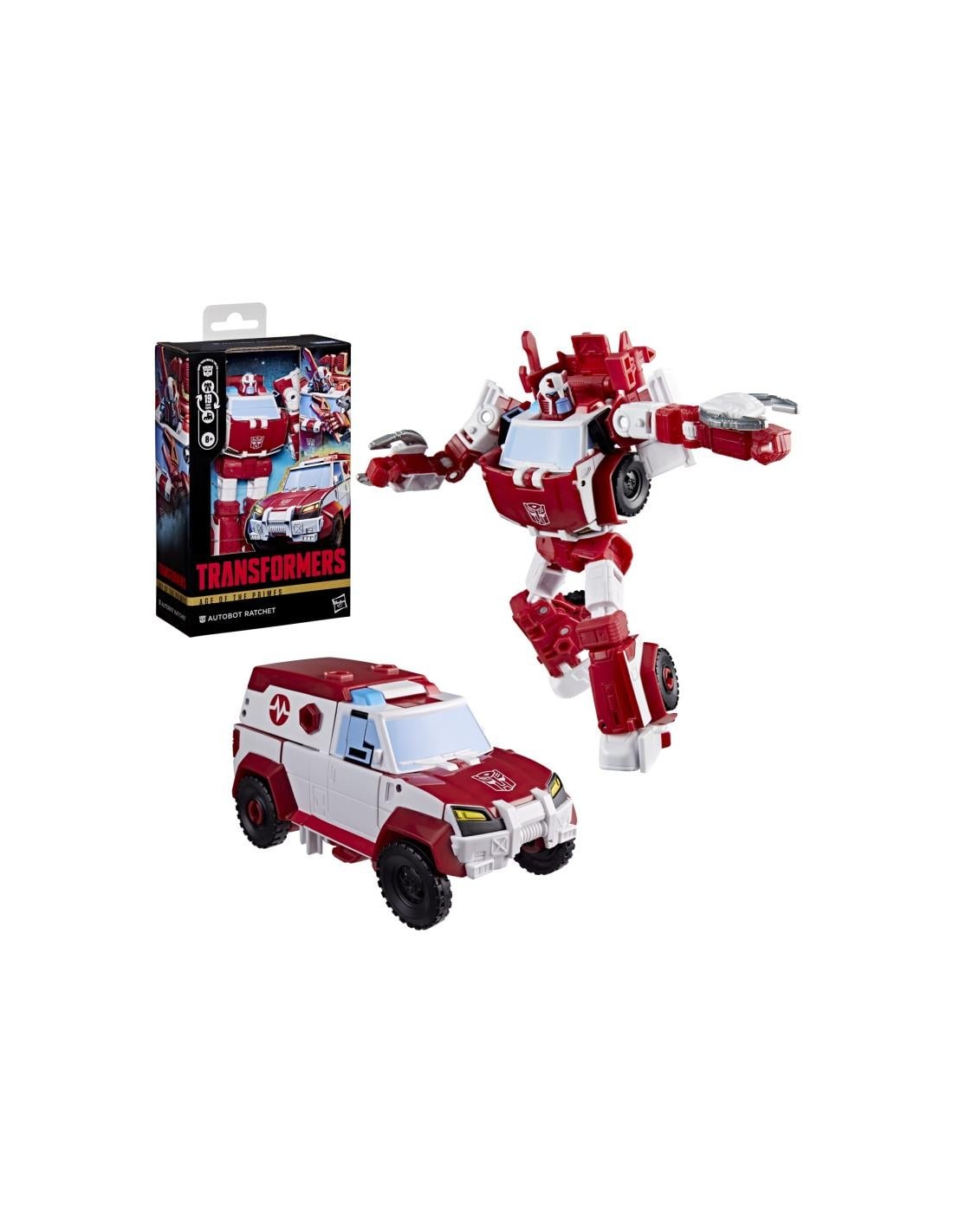 TRANSFORMERS AofP - Autobot Ratchet - Figurine DLX Class 14.5cm