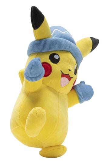 Pokémon peluche Pikachu with Winter Hat and Mittens - Toys Legacy Collection