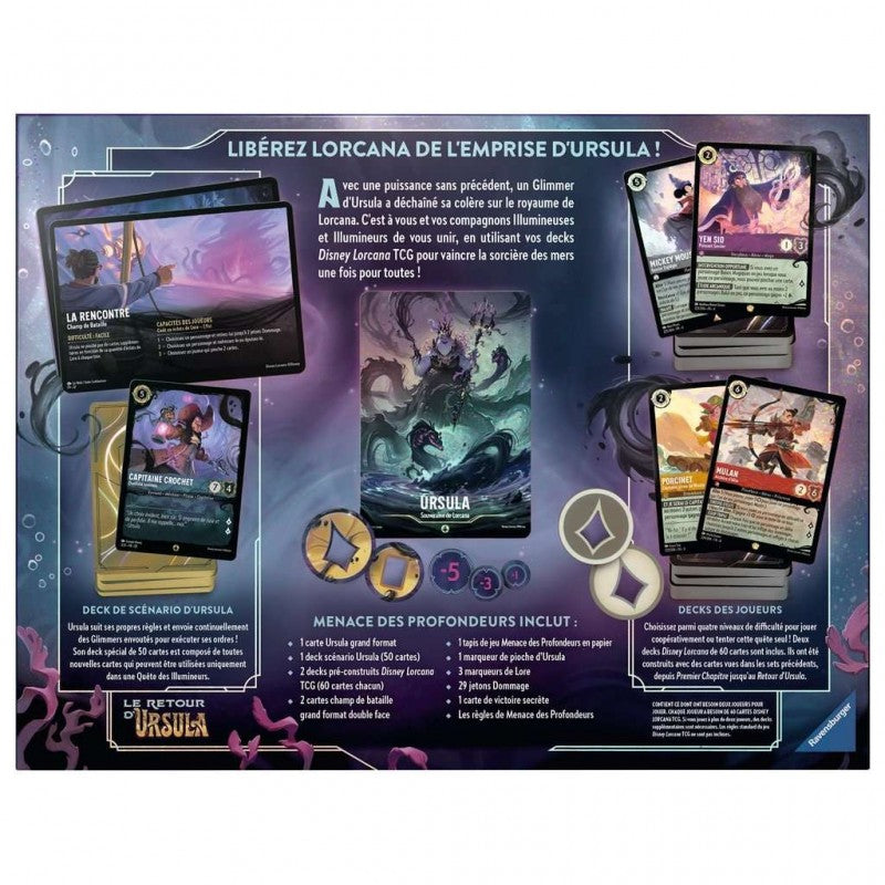 Disney Lorcana Chapitre 4 - Coffret - Quête des Illumineurs : Menace des profondeurs