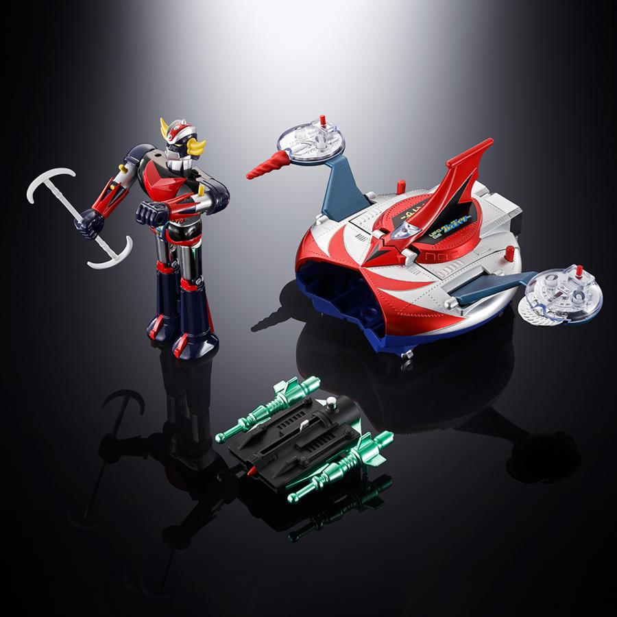 Goldorak / Figurine Popy Chogokin DELUXE Grendizer & UFO Spazer Soul of Chogokin Bandai - Toys Legacy Collection