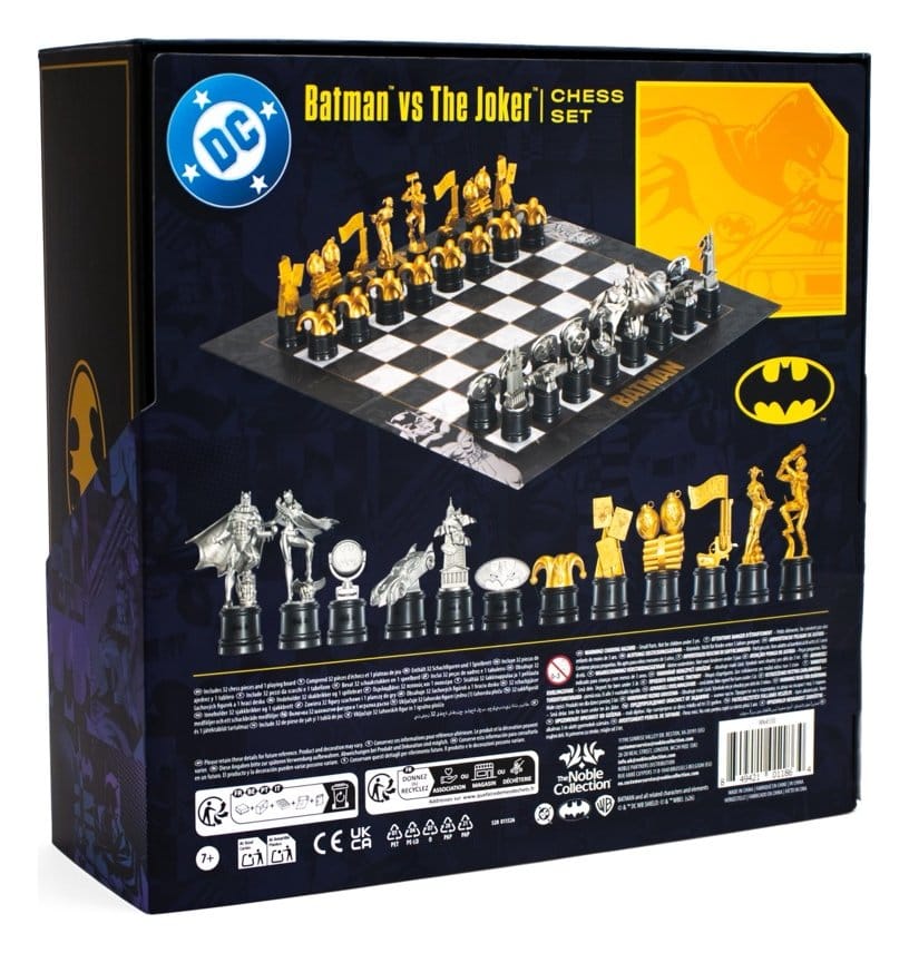 DC Comics – Jeu d’échecs Batman vs. The Joker – 47 cm