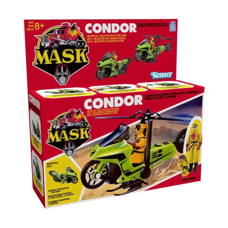 M.A.S.K. figurine et véhicule Condor 15cm - Toys Legacy Collection