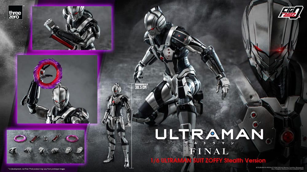 Ultraman Final figurine FigZero 1/6 1/6 Ultraman Suit Zoffy Stealth Version 30 cm - Toys Legacy Collection